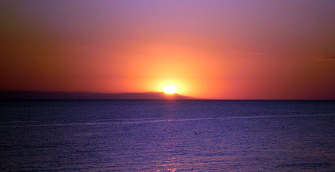 Sunset in Fourka Halkidiki
